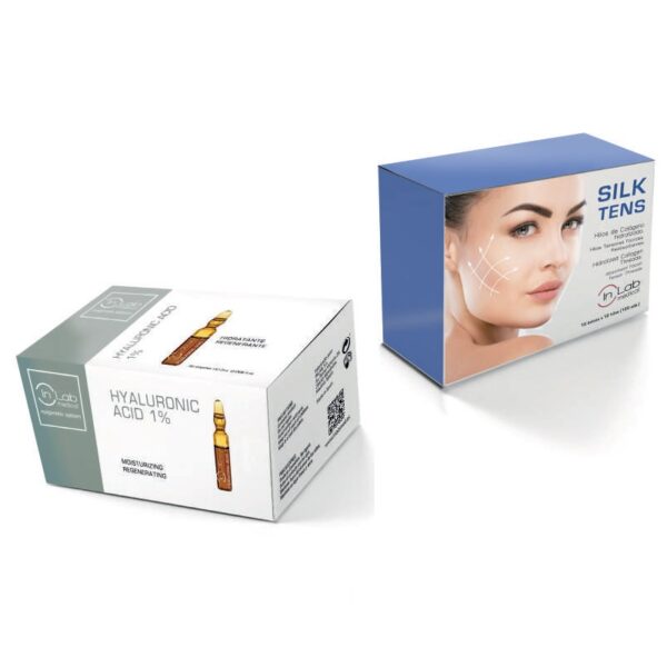 Set Fiole Sterile Acid Hialuronic 1% Inlab Medical si 120 Fire Tensoare Colagen